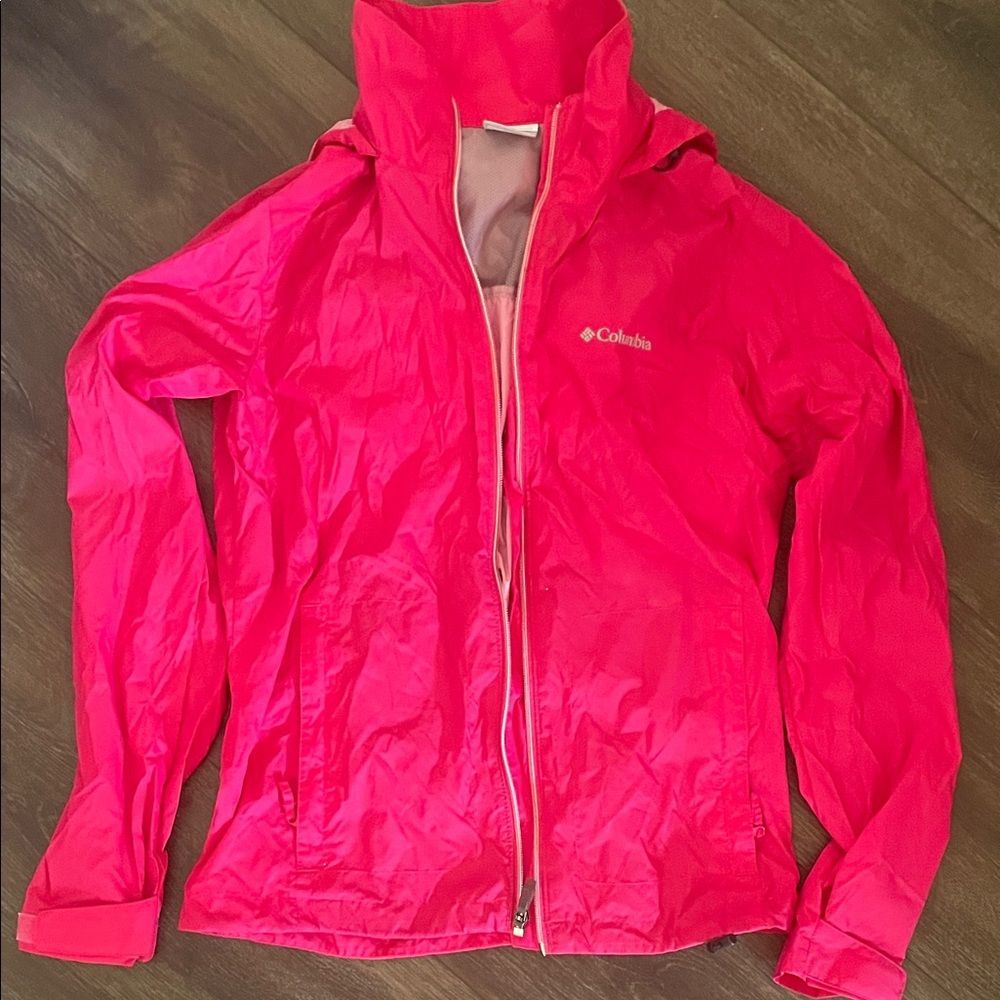 Columbia Fuchsia Outdoor Jacket